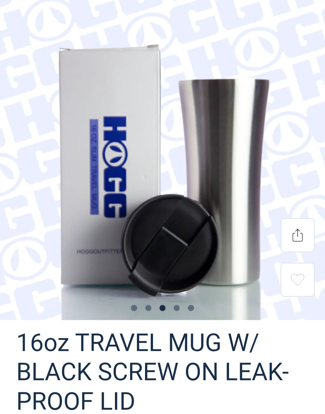 16oz Travel Mug Custom