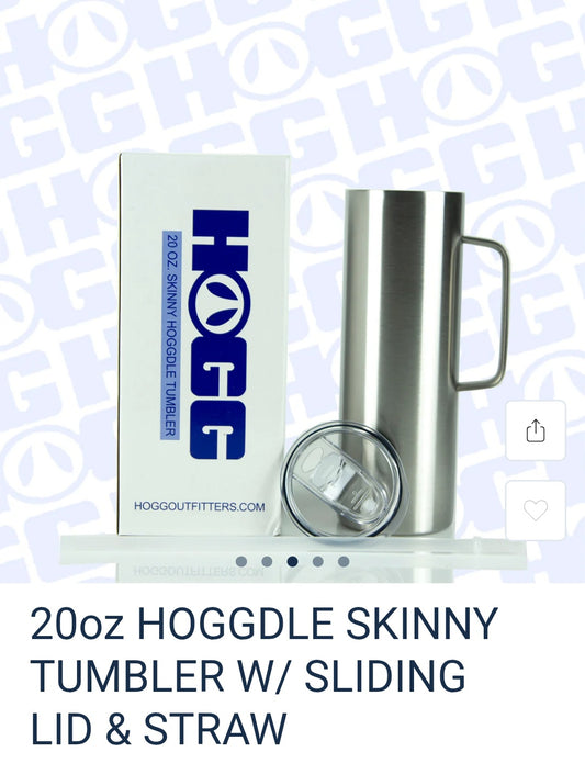 20oz Hoggdle Stainless Steel Tumbler Custom