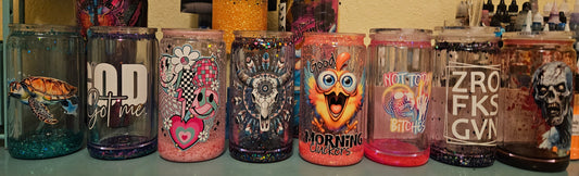 16oz Snowglobe Tumbler