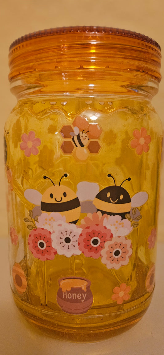 20oz Honey Drip Snowglobe